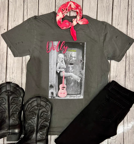 Bohemian Cowgirl "Dolly Greenhouse Poster" Tee