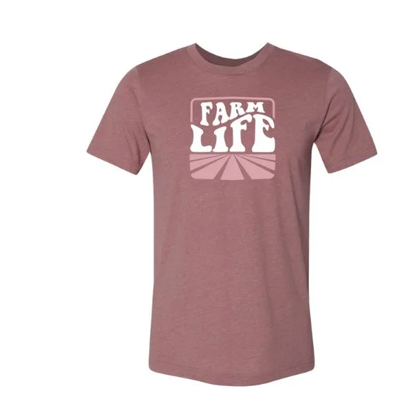 Turnrows Farm Life Tee