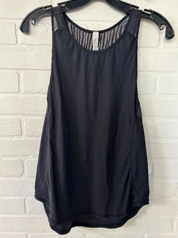 Athletic Tank Top By Lululemon In Black, Size: S