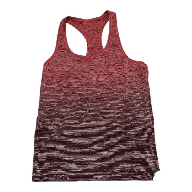 Athletic Tank Top By Lululemon In Multi-colored, Size: 10