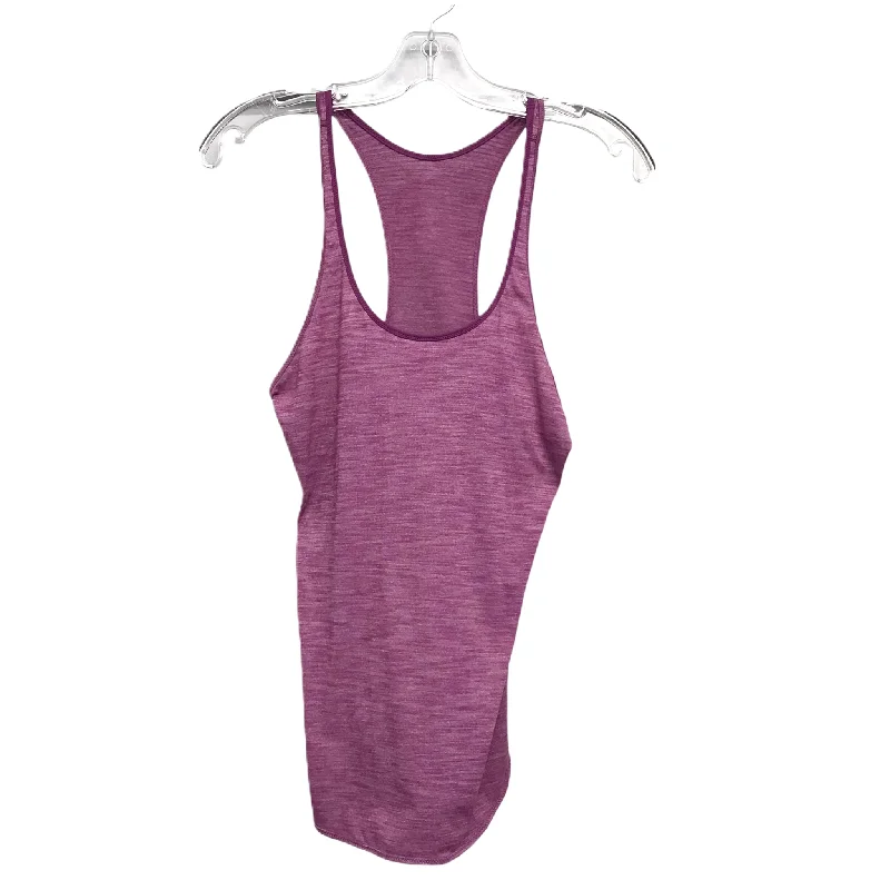 Athletic Tank Top By Lululemon In Purple, Size: S