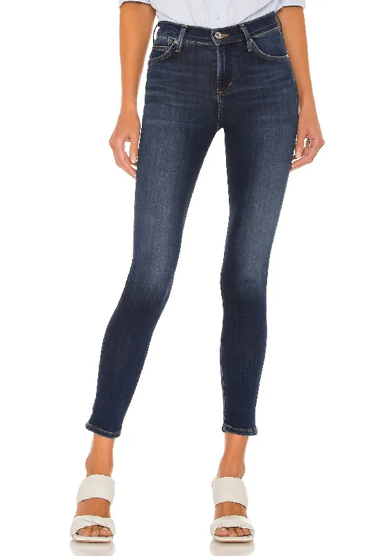 Rocket Ankle Mid Rise Skinny Jean In Morella