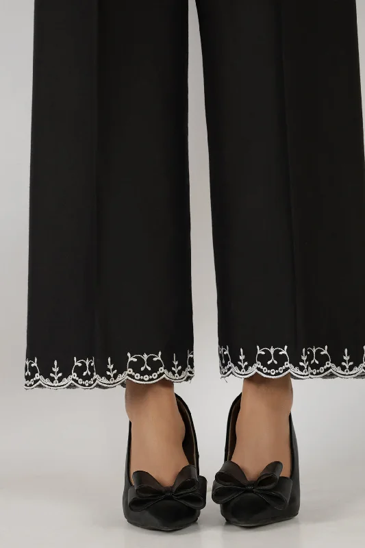 Embroidered Cotton Pant