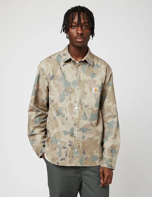 Carhartt-WIP Melville Shirt Jacket Overshirt - Camo Tide/Thyme