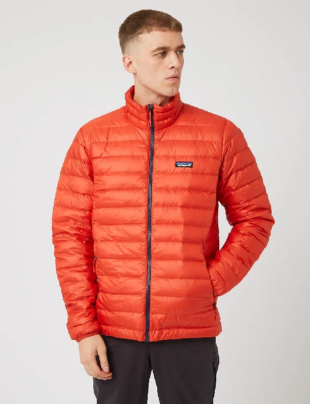 Patagonia Down Sweater Insulated Jacket - Hot Ember Red