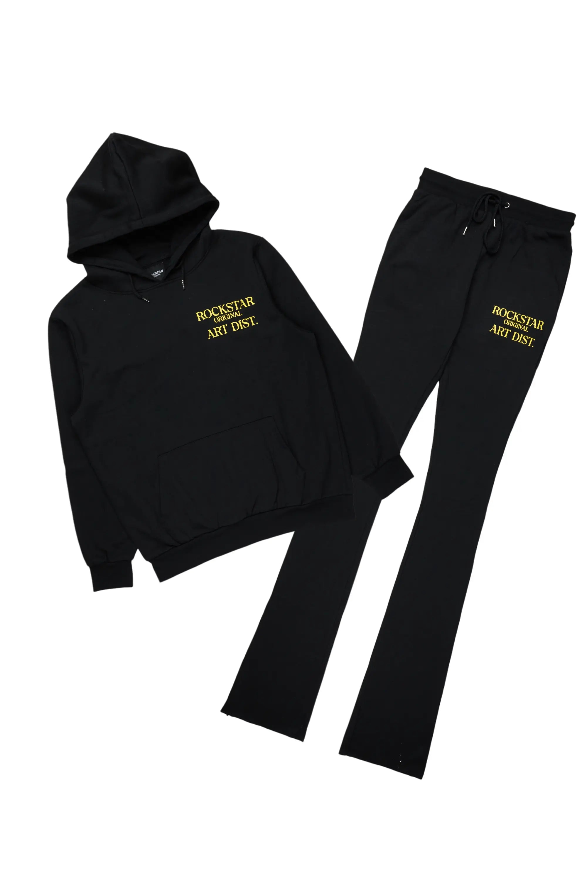 Briggs Black Hoodie/Super Stacked Flare Track Set