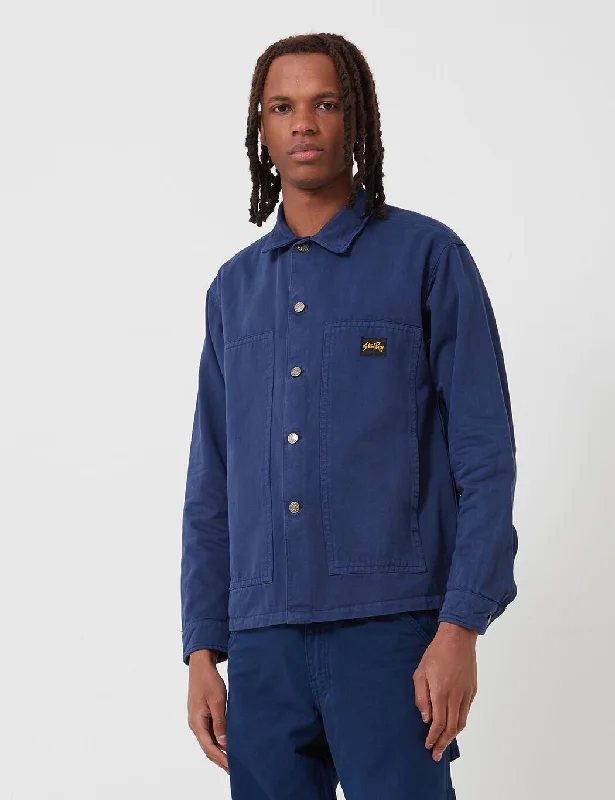 Stan Ray Box Jacket (Overdyed) - Navy Blue