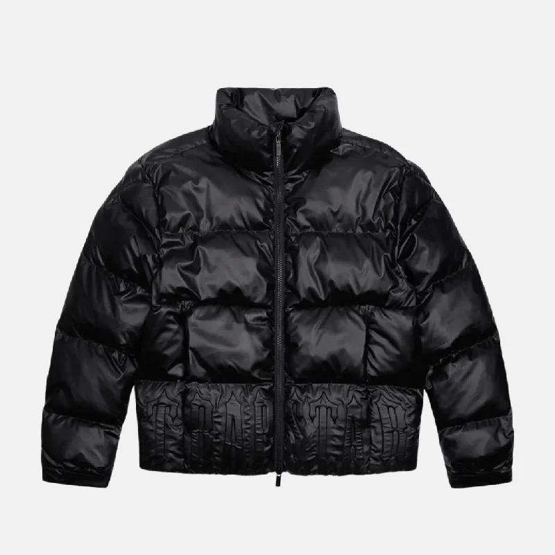 Trapstar Embossed Puffer - Matt Black