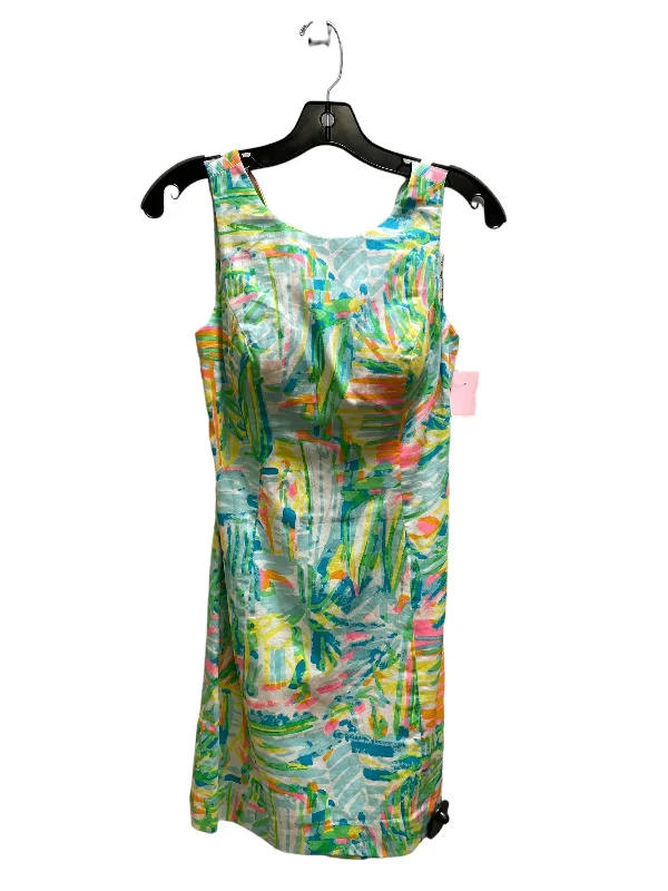 Dress Casual Midi By Lilly Pulitzer In Green, Size: Xs