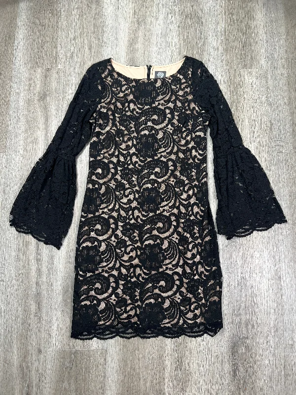 Dress Party Midi By Vince Camuto In Black & Brown, Size: S