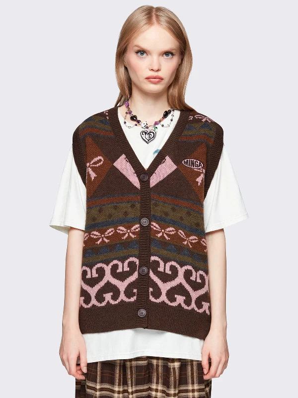 Love Bows Sweater Vest