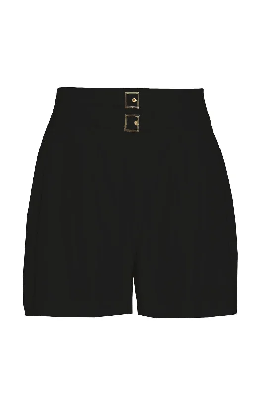 Women's Kimberly High Waist Short In Black